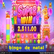 bingo de natal para imprimir gratis